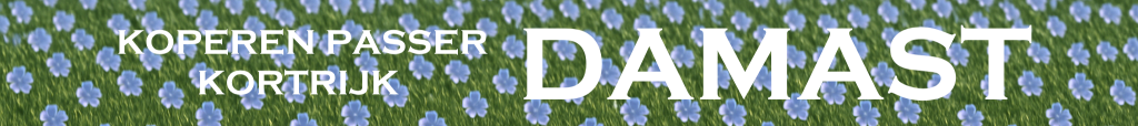 Koperen Passer "DAMAST Kortrijk"